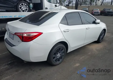 2018 Toyota Corolla Le из США, поврежденный, VIN 5YFBURHE5JP773782